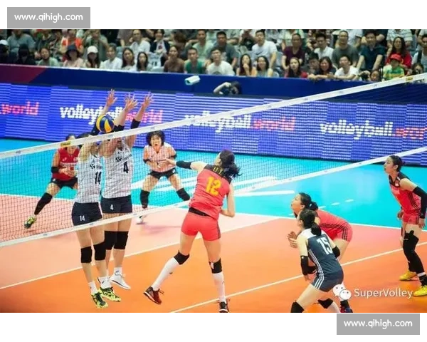 排球赛场燃激情，奋勇争先展风采，助力球队勇往直前