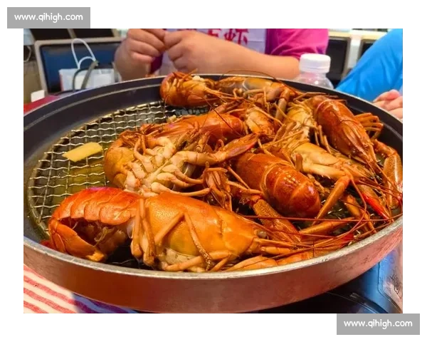 挑战极限食量：激情小龙虾大胃王争霸赛现场热辣体验
